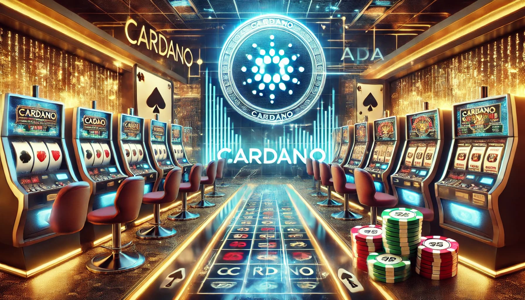Slot machines with Cardano Currency