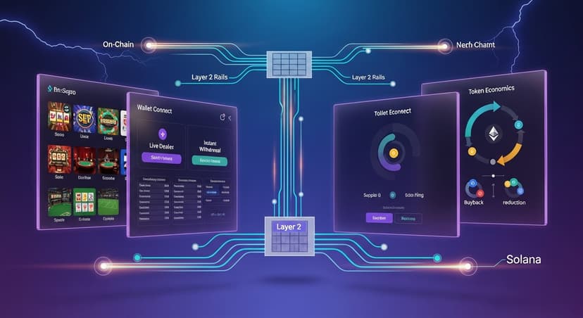 CryptoCasino.com Rebrands with Cross-Chain Blockchain Support